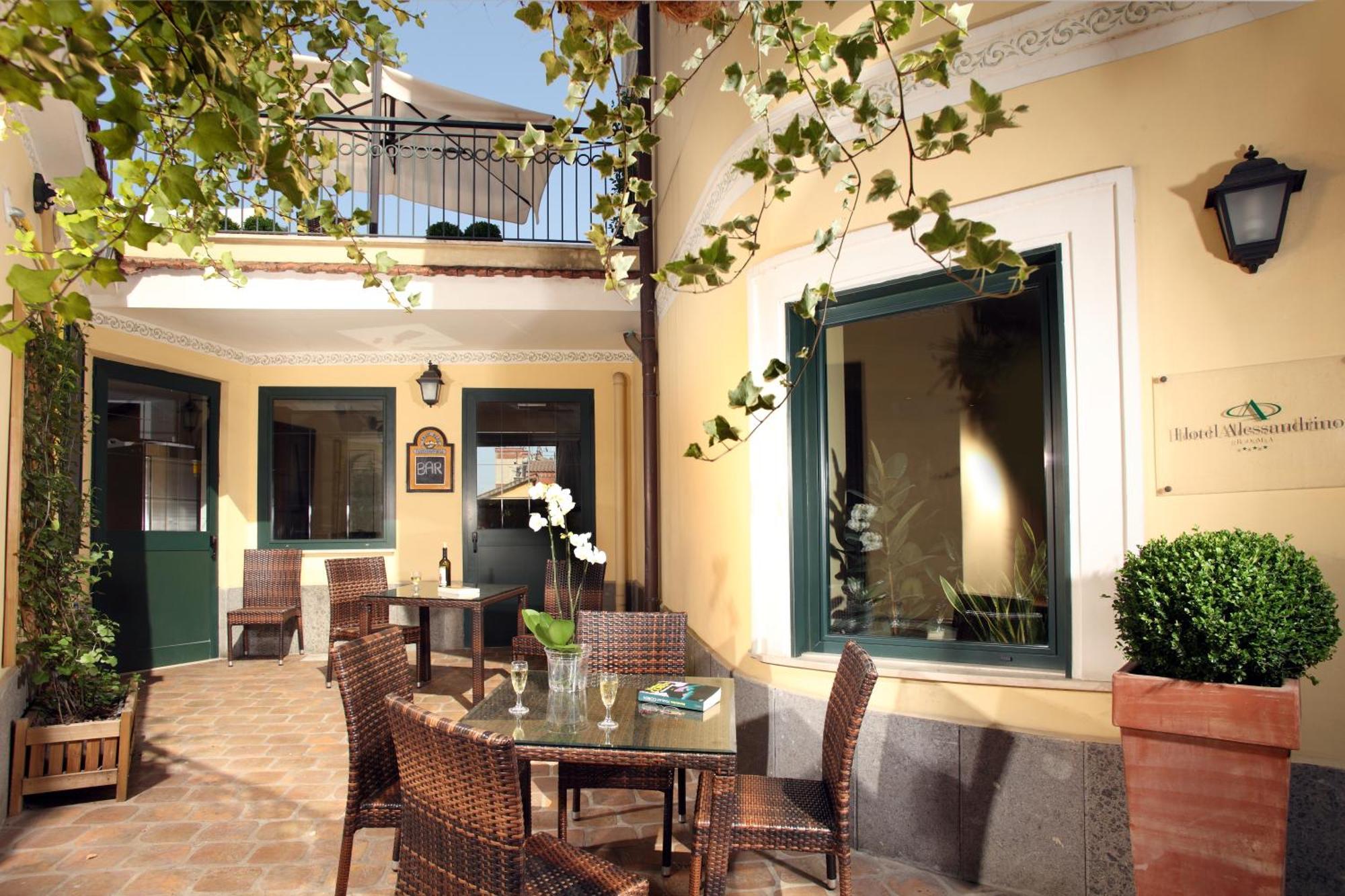 Hotel Alessandrino Roma Restoran fotoğraf